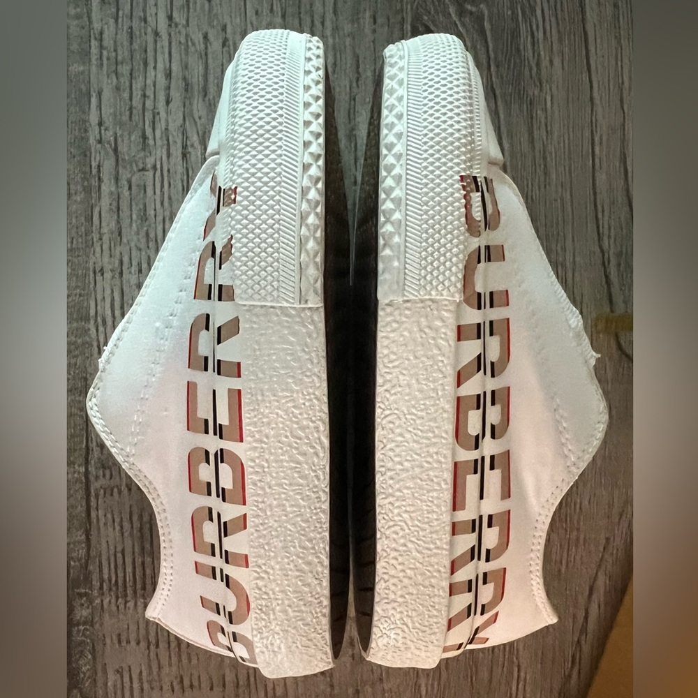 Burberry Toddler Canvas Slip-On Sneakers - Picture 9 of 13